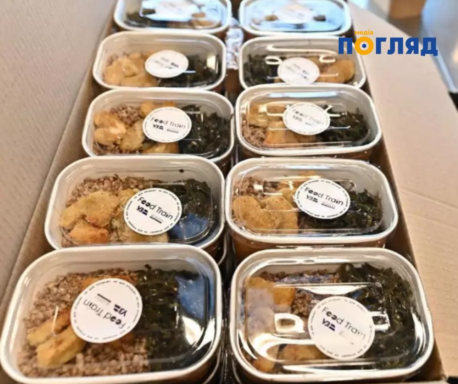 Жителі Бучанської громади можуть отримати безкоштовні гарячі обіди від автономного потягу-кухні (ФОТО) - зображення